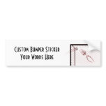 X-RAY SKELETON SOCCER GOALIE - RED bumper stickers