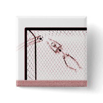 X-RAY SKELETON SOCCER GOALIE WHT RED
