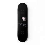 X-RAY SKELETON WOMAN & BABY CARRIAGE - PINK skateboards