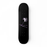 X-RAY SKELETON WOMAN & BABY CARRIAGE - PURPLE skateboards