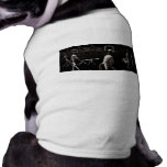 X-Ray Skeletons Midnight Stroll Black Sepia pet clothing