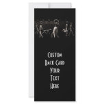 X-Ray Skeletons Midnight Stroll Black Sepia rack cards