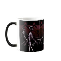 X-Ray Skeletons Midnight Stroll Coffee / Beer Mugs