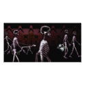 X-Ray Skeletons Midnight Stroll photo cards