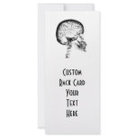 X-RAY SKULL BRAIN - BLACK & WHITE rack cards