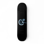 X-RAY SKULL BRAIN - BLUE skateboards