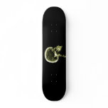 X-RAY SKULL BRAIN - YELLOW skateboards
