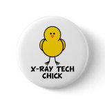 X-Ray Tech Chick buttons
