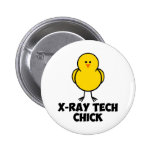 X Ray Tech Chick Buttons