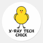X-Ray Tech Chick Sticker