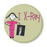 X-Ray Tech Gifts magnets