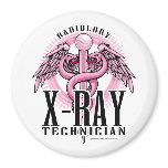 X-Ray Tech Pink Caduceus magnets