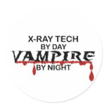 X-Ray Tech Vampire by Night stickers