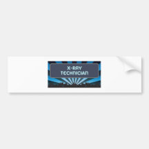 X-Ray Technician Marquee Bumper Stickers