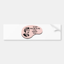 X-Ray Technician Voice Bumper Sticker