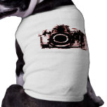 X-RAY VISION CAMERA BLACK RED DOGGIE TEE SHIRT
