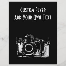 X-RAY VISION CAMERA - BLACK & WHITE FLYERS