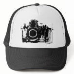 X-RAY VISION CAMERA BLACK & WHITE hats