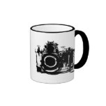 X-RAY VISION CAMERA BLACK & WHITE MUGS