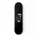 X-RAY VISION CAMERA - BLACK & WHITE skateboards