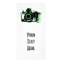 X-RAY VISION CAMERA - GREEN PICTURE CARD