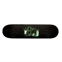 X-RAY VISION CAMERA - GREEN SKATE DECK