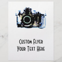 X-RAY VISION CAMERA - ORIGINAL BLUE FULL COLOUR FLYER