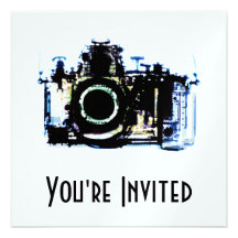 X-RAY VISION CAMERA - ORIGINAL BLUE PERSONALISED ANNOUNCEMENT
