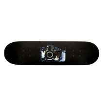 X-RAY VISION CAMERA - ORIGINAL BLUE SKATE BOARD DECKS