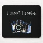 X-RAY VISION CAMERA ORIGINAL - I Shoot People mousepads