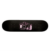 X-RAY VISION CAMERA - PINK SKATE BOARD