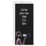 X-RAY VISION SKELETON ON MEGAPHONE - ORIGINAL rack cards