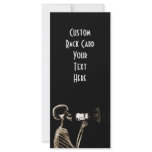 X-RAY VISION SKELETON ON MEGAPHONE - SEPIA rack cards