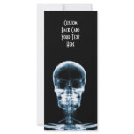 X-RAY VISION SKELETON SKULL - BLUE