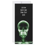 X-RAY VISION SKELETON SKULL - GREEN