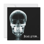 X-RAY VISION SKELETON SKULL - ORIGINAL invitations