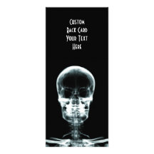 X-RAY VISION SKELETON SKULL - ORIGINAL FULL COLOR RACK CARD
