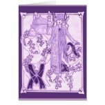 xanadupurple greeting card