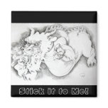 xav-Dragon magnet - customisable