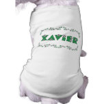 Xavier in Soccer Green Dog T-shirt