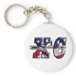 XC CROSS COUNTRY USA FLAG WRAPPED keychains