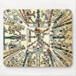 Xiuhtecuhtli Aztec Death God mousepads