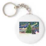 Xma sMagic-SkyTerrier blk keychains