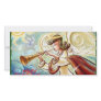 xmas angel customized photo card