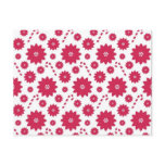 xmas candy cane pattern postcards