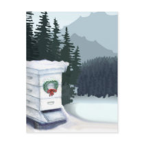 xmas card post cards