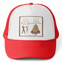 xmas trucker hat