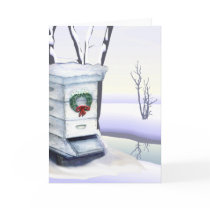 xmas hive greeting card