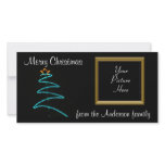 xmas light tree photo cards