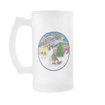 Xmas Magic and Akita Mug